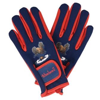 Hy Equestrian Thelwell Collection Children's Riding Gloves (Practice Makes Perfect)
