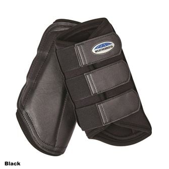 Weatherbeeta Prime Single Lock Brushing Boot (Black) *Clearance*