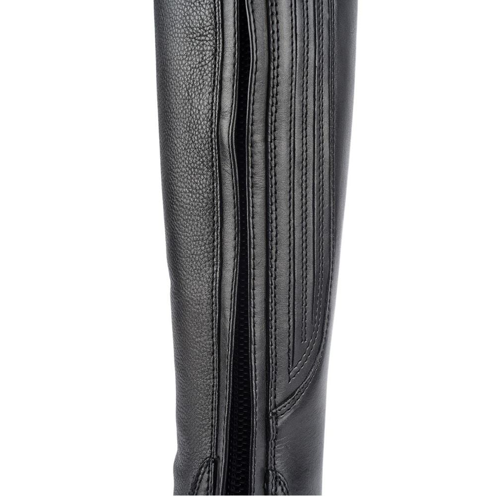 Shires Moretta Gianna Leather Riding Boots - Regular Height (Black)
