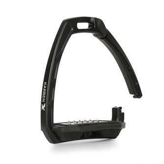 Shires Karben Ultra Grip Stirrups (Black/Black)