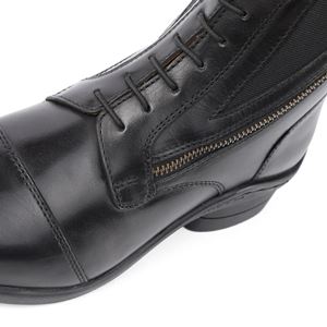 Shires Moretta Alessia Leather Paddock Boots (Black)