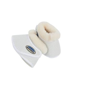 Weatherbeeta Pure Wool Lined Bell Boots (White - Cob)*Clearance*