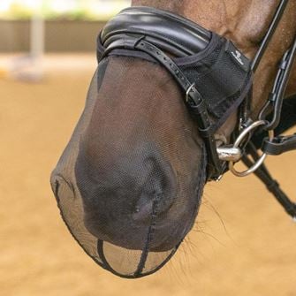 Shires FlyGuard Pro Bridle Nose Net (Black)