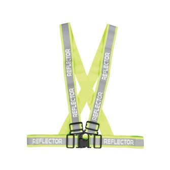 Reflector Adjustable Harness by Hy Equestrian (Yellow)