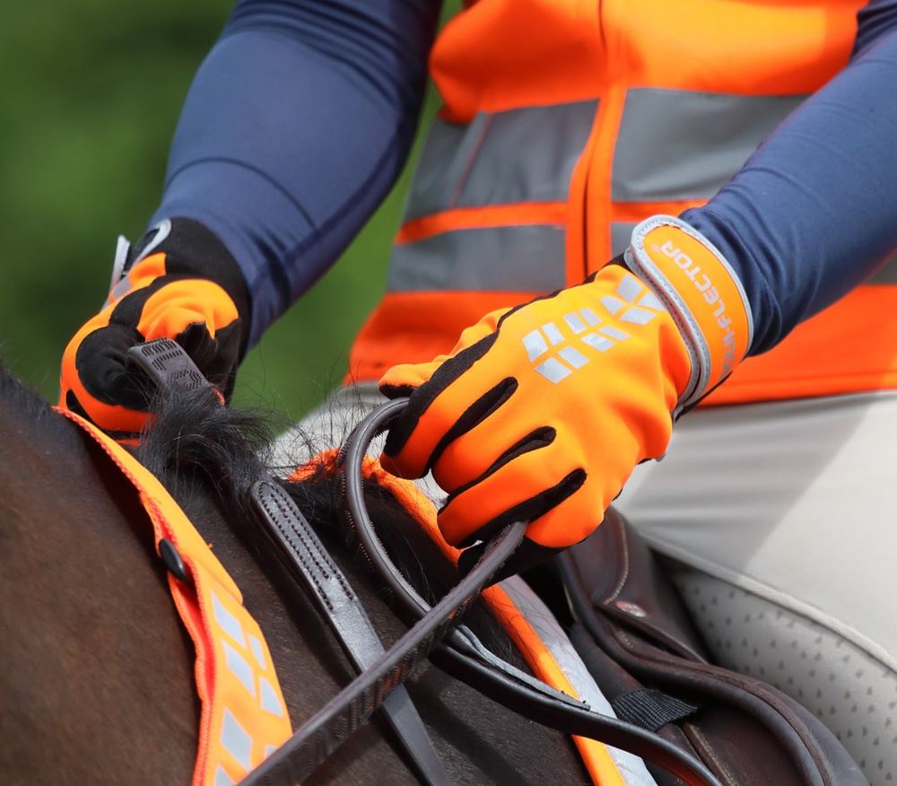 Shires EQUI-FLECTOR Riding Gloves