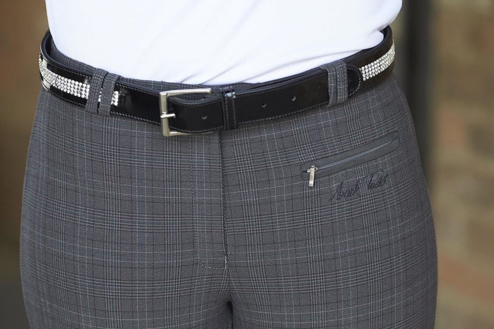 Mark Todd Ladies Plaid Breeches
