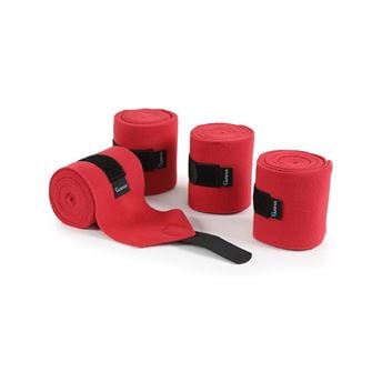 Shires ARMA Fleece Bandages (Red)
