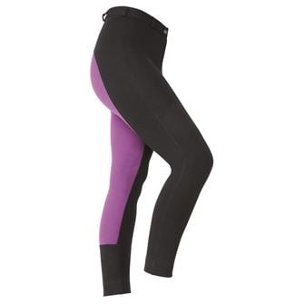 Shires Wessex Maids Two Tone Jodhpurs (Black/Purple)