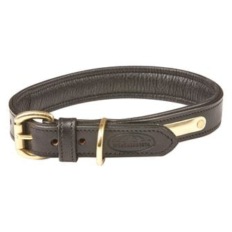 Weatherbeeta Padded Leather Dog Collar (XLarge) *Clearance*