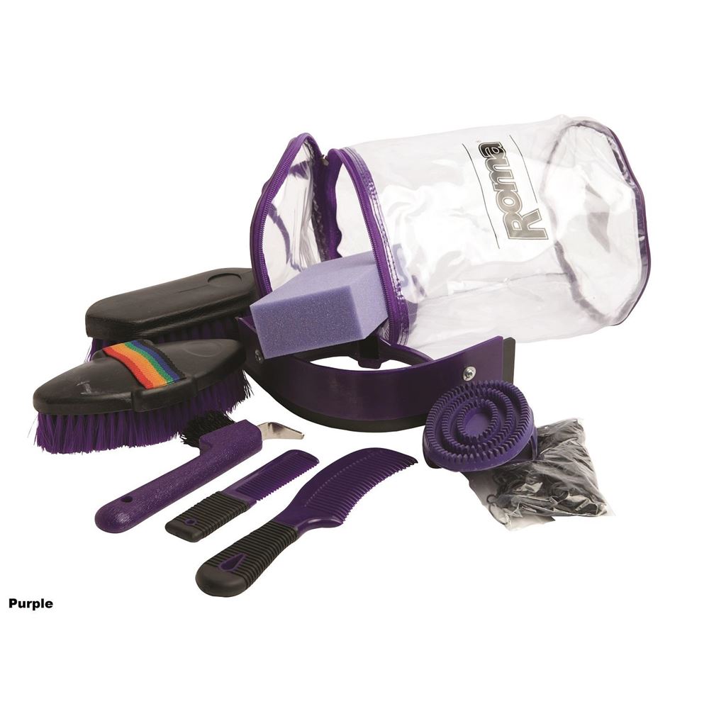 Roma Cylinder 9 Piece Grooming Kit 