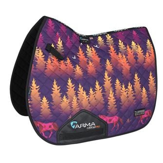 Shires ARMA Sport XC Saddlecloth (Purple Forest)