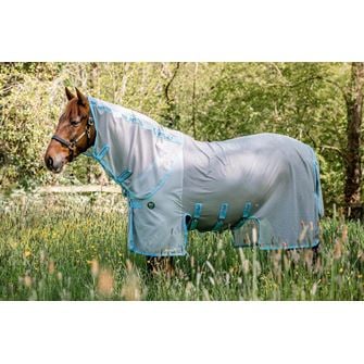 Horseware Amigo AmECO Bug Buster (Silver/Sky Blue) *Clearance*