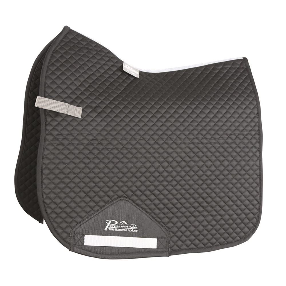Tapis De Selle Shires Performance Noir - Taille 17-18 Pouces - Occasion