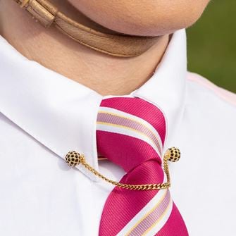 Supreme Products Glitz & Glam Collar Pin (Gold/Black)