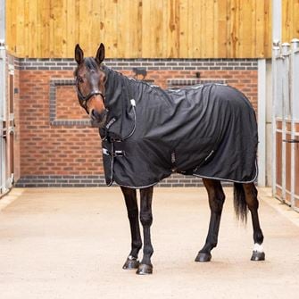 Shires Tempest Original Lite Combo Stable Rug (Black)