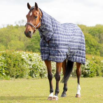Hy Equestrian StormX Empra Extra 250 Combi Stable Rug (Navy)