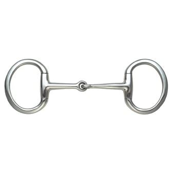 Shires Flat Ring Jointed Eggbutt