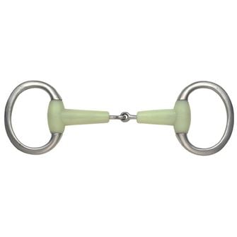 Shires EquiKind Jointed Eggbutt Flat Ring