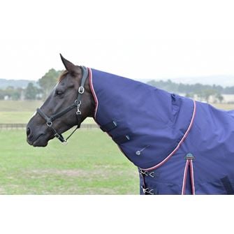 Weatherbeeta Comfitec Essential Neck Cover - 0g (Navy/Burgundy)