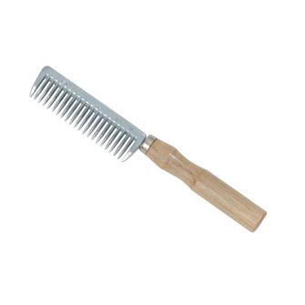 Spazzola Per Cavalli Shires Ezi-Groom 2-Toni – Setole Morbide, Impugnatura Comoda, Per Toelettatura Delicata