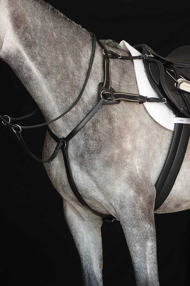 Western Laced Leather Roping Rein