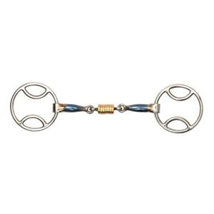Shires Blue Sweet Iron Bevel with Roller Link