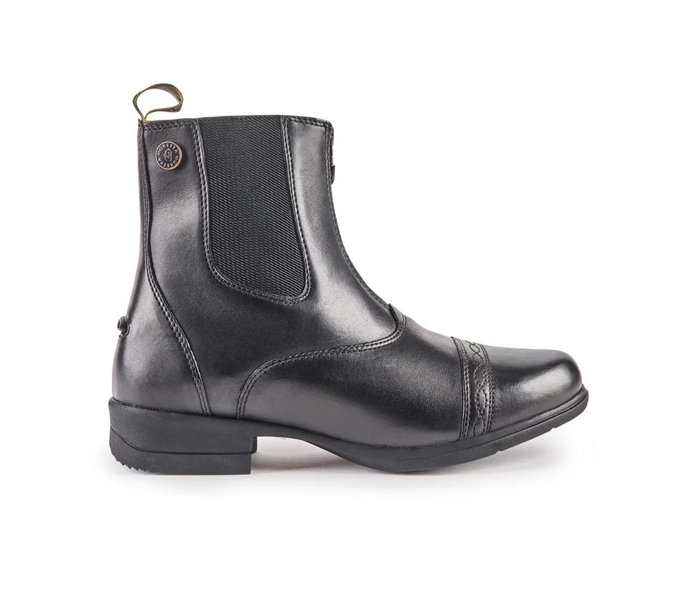 Shires Adults Moretta Rosetta Paddock Boot (Black)
