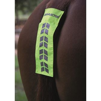 Shires EQUI-FLECTOR Tail Strap (Bright Yellow)