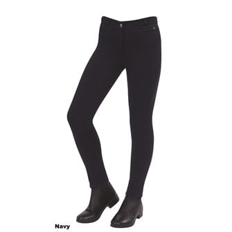 Dublin Childs Supa-Fit Zip Up Knee Patch Jodhpurs (Navy)